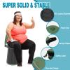XXL Portable Toilet - 19.7"H Taller Wider Collapsible Adjustable Foldable Camping, Luggable Loo with Lid, Strap,Toilet Bag for Camping, Hiking, Travel and Car with Carry Bag view 3