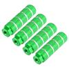 X AUTOHAUX 4pcs Aluminum Alloy Rear Foot Pegs Footrests Universal Green for BMX MTB Bike Bicycle Fit 3/8 Inch Axles view 1