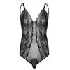 Daenrui Mens Lace Sissy Lingerie One-piece See Through Bodysuit Jumpsuit High Cut Thongs Leotard Pajamas Type F Medium view 3