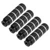 X AUTOHAUX 4pcs Aluminum Alloy Rear Foot Pegs Footrests Universal Black for BMX MTB Bike Bicycle Fit 3/8 Inch Axles view 1