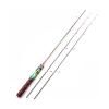 BNNP Fishing Pole 1.68m Carbon Ul Spinning Rod Slow Soft Wooden Handle Casting Rods Ultra Light Lure Fishing Rod Solid 2 Tips Colorful Trout Rod (Color : C) view 1