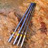 BNNP Fishing Pole Retractable Hand Pole, Hand Fishing Rod Super Hard Carbon Fiber Carp Telescopic Stream Pole Freshwater River (Color : Blue, Size : 4.5M) view 4