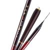 BNNP Fishing Pole Super Hard Super Light Carbon Fiber 28 Power Hand Fishing Pole Telescopic Fishing Rod 2.7-7.2M Stream Rod Portable Fishing Tackle (Color : Red, Size : 3.6 m) view 4