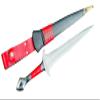 EGKH - 15" Hand Made Pippin Sword - Replica Barrow Machete - Stone Handle Kukri Knife - mini Sword - High Carbon Steel - Tempered - Ready to use view 1