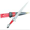 EGKH - 15" Hand Made Pippin Sword - Replica Barrow Machete - Stone Handle Kukri Knife - mini Sword - High Carbon Steel - Tempered - Ready to use view 2