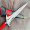 EGKH - 15" Hand Made Pippin Sword - Replica Barrow Machete - Stone Handle Kukri Knife - mini Sword - High Carbon Steel - Tempered - Ready to use view 4