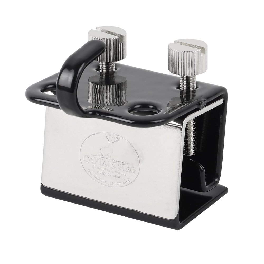 [Amazon.co.jp Limited] Captain Stag UY-7030 Tent and Tarp Parts, Car Joint, Made in Japan, Black, 2.0 x 2.0 x 2.2 inches (50 x 52 x 56 mm)