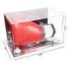 Better Display Cases Acrylic Boxing Glove Display Case with Mirror Case, White Risers and Mirror Base (A011/V16) view 2