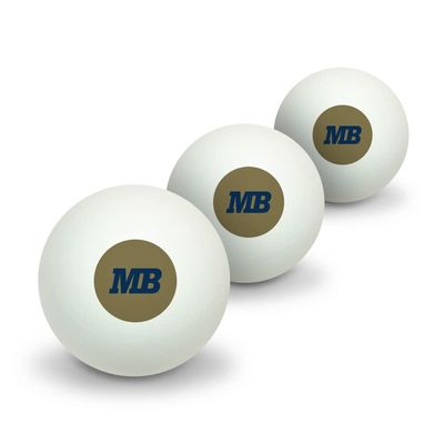 GRAPHICS & MORE California State University Monterey Bay Secondary Logo Novelty Table Tennis Ping Pong Ball 3 Pack