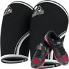Nordic Lifting Elbow Sleeves XXLarge Bundle with Shoes Venja Size 7 - Black Red view 1