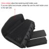 Leather Buttstock Shell Holder, Gun Stock Cover Cheek Rest Riser for .22, .17HMR, .22LR, .22MAG (Cheek Riser - Black) view 4