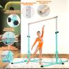 FC FUNCHEER Gymnastics bar,5FT/6FT Horizontal Bars, Adjutable Gymnastic Bar for Kids Ages 5-20, 35.4" to 59"/45" to 71", Weight Limit 500 LBS,Home Gym Equipment view 3