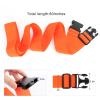 4Pcs Luggage Straps Suitcase 80In Long Adjustable Travel Accessories TSA Approved, Belts to Keep Your Suitcase Secure While Traveling, Premium Accessory for Travel Bag Closure, Multicolor view 3