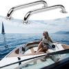 2 Pcs Boat Handrail,Stainless Steel Grab Handles Heavy Duty Marine Rail Grab, Deck Hardware Handrails for Boat Marine Yacht RV, 9" 12" Round Tube Handle (12''/ 305mm) view 2