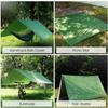 XIANGBINXUAN Waterproof Camping Tarps Tarp Cover Tent Shelter, Premium UV Protection with Complete Accessories Lightweight Compact PU 2000mm Waterproof for Hiking and Travel (Camel) view 3