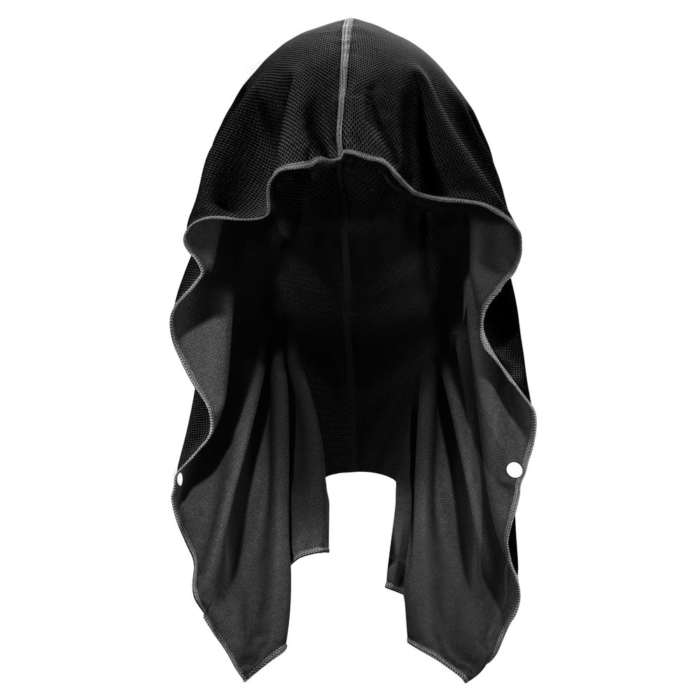 Sukeen Cooling Hoodie Towel for Men, Quick Drying Absorbent Cooling Towels for Neck and Face, UV Sun Protection Cooling Neck Wraps, Sport Workout Camping Cycling Cool Towel for Hot Weather