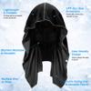 Sukeen Cooling Hoodie Towel for Men, Quick Drying Absorbent Cooling Towels for Neck and Face, UV Sun Protection Cooling Neck Wraps, Sport Workout Camping Cycling Cool Towel for Hot Weather view 2