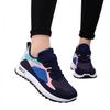 Hbeylia Womens Tie-dye Air Running Shoes Platform Wedge Lightweight Women Lace Up Anti Skid Sneakers Fashion Casual Mesh Air Cushion Walking Tennis Athletic Shoes for Women Girls view 1