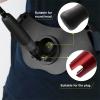 SAN LIKE Fishing Belt Rod Holder Aluminum Fighting Belt - Adjustable Aluminum Waist Fighting Belt rod belt Stand-up Offshore Gimbal Padded (Black) view 3