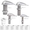 HERCHR 1" Stainless Steel 316 Marine Boat Intake Strainer for 1 inch ThruHull Inlet Filter Scoop Water Pickup Thru-Hull Fittings Connector for for Marine Boat, Yacht, Kayak (1) view 2