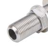 HERCHR Stainless Steel Thru-Hull Fittings, 316 Marine Boat Intake Strainer Thru-Hull Fittings Inlet Filter Scoop 1/2 Boat Plumbing Fittings Hose Thru Drain Connector for Boats, Yachts, Marine view 3