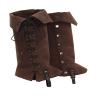 KUOIN Medieval Leg Covers Pirate Renaissance Steampunk Costume for Boots view 1