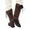 KUOIN Medieval Leg Covers Pirate Renaissance Steampunk Costume for Boots view 3