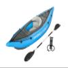 Bestway Hydro-Force Cove Champion | 1 Person Inflatable Kayak Set with Hand Pump, Paddles, Carry Bag, Blue, Blue, Grey, 275 x 81 x 45 cm view 1