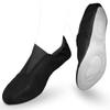 Toddler & Kids Gymnastics Shoes - Trampoline & Tumbling - Agility Gym Slip-ons, Goat Leather, Rubber Sole (4) Black view 2