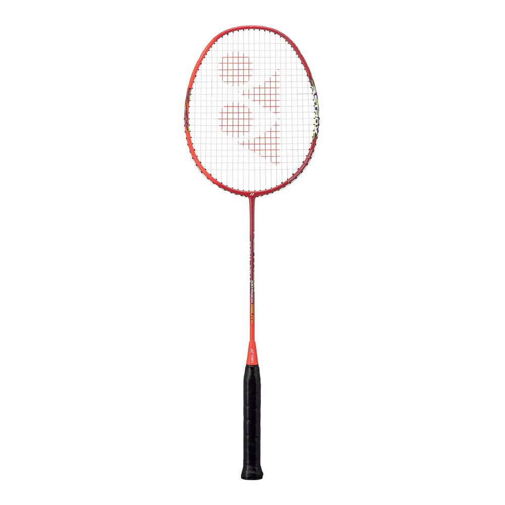 YONEX Astrox 01 Ability Strung Badminton Racquet, Red