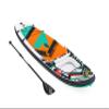 Hydro-Force Inflatable Stand Up Paddle Board | Complete Set with Hand Pump, Travel Bag and Built-in Window, 10FT, Breeze Panorama view 1