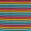 Mightly Girls' Long Sleeve Tiered Dress with Pockets | 95% Organic Cotton, Colorful Stylish Dress, Ideal for School, Birthday Parties & Play, for Toddlers & Kids, Fair Trade Certified, Jewel Stripe,3T view 3