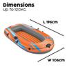 6'5" x 42"/1.96m x 106cm Kondor Elite 2000 Raft view 3