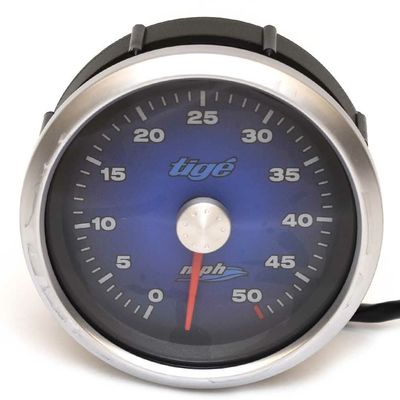 Faria Marine Boat Speedometer Gauge SE0560A | Tige 3 1/4 Inch Blue