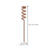 4pcs Fishing Rod Holders Bank Fishing Pole Holder Spiral Rod Stand Fish Pole Ground Support Bracket view 2