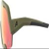 ALPINA Mirrored, Polarized & Photochromatic Cycling Glasses For Men & Women, 100% UV Protection, ROCKET QV, olive matt, one size view 3
