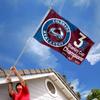 Colorado Avalanche 3 Time and 2022 Cup Champions Grommet Flag view 2
