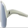 ALPINA TURBO HR, Mirrored, Hydrophobic & Anti-fog Cycling Glasses for Men & Women, 100% UV Protection, cool grey matt, one size view 3