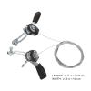 LIOOBO Bicycle Thumb Shifter Bicycle Bike Left Right Brake Lever Shifter Set Professional EF51-7 3x7/ 8 21/ 24Speed MTB 2 Pairs view 3
