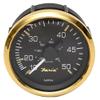 Faria Boat Speedometer Gauge SE9580A | 3 1/4 Inch Regal Gold 50 MPH view 1