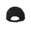 Monogram Letter or Number Baseball Cap Toddler, Youth Kids, and Adult Adjustable Black Hat with White and Black Thread (2-5 Toddler Size, A) view 2