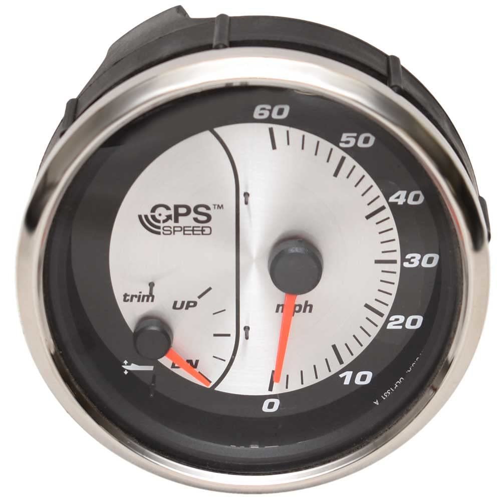 Faria Pontoon Boat Multi-Function Gauge GSC070A | Speedometer Trim 4 1/4 Inch