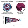 Colorado Avalanche 3 Time Cup Champions Pennant Banner Flag view 2