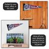 Colorado Avalanche 3 Time Cup Champions Pennant Banner Flag view 3