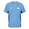 Outerstuff Men's Standard FIFA World Cup Panelled Raglan Short Sleeve Top, Cobalt, Medium view 1