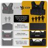 OneTigris DOOM Tactical Vest, Adjustable Airsoft Vest MOLLE Vest for Men view 2