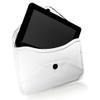 BoxWave Case Compatible with RCA Voyager Pro (7 in) - Elite Leather Messenger Pouch, Synthetic Leather Cover Case Envelope Design - Ivory White view 4