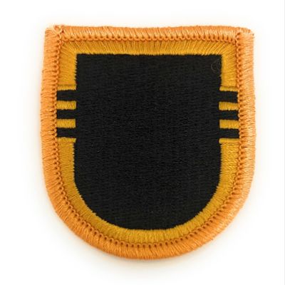 509TH INFANTRY 3RD BN US YELLOW GOLD BORDER ARMY FLASH