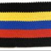 BBTRIMSANDRIBBON 2" Striped Polyester Cotton Webbing - 5 Continuous Yards! Many Colors! ((B)) view 2