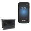 BoxWave Case Compatible with Zebra TC20 - Elite Leather Messenger Pouch, Synthetic Leather Cover Case Envelope Design - Jet Black view 1